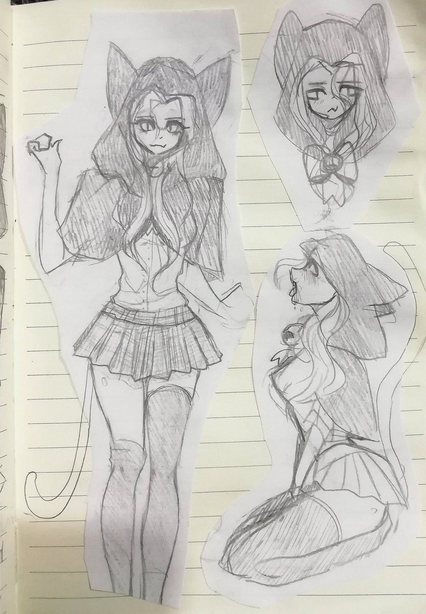 TrololoCommando's tweet image. Hi im creating a new oc cause class is boring af. Rushing those sketches like its a fucking race tho