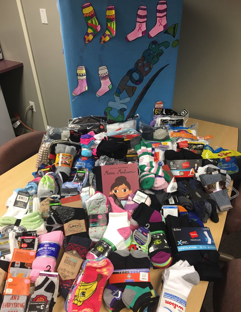 MMS_CSDA's tweet image. #socktober was a great success at MMS!! Thank you to everyone who donated this year.  We now have 369 pairs of socks ready to share with those in need.  #allinforalbany
