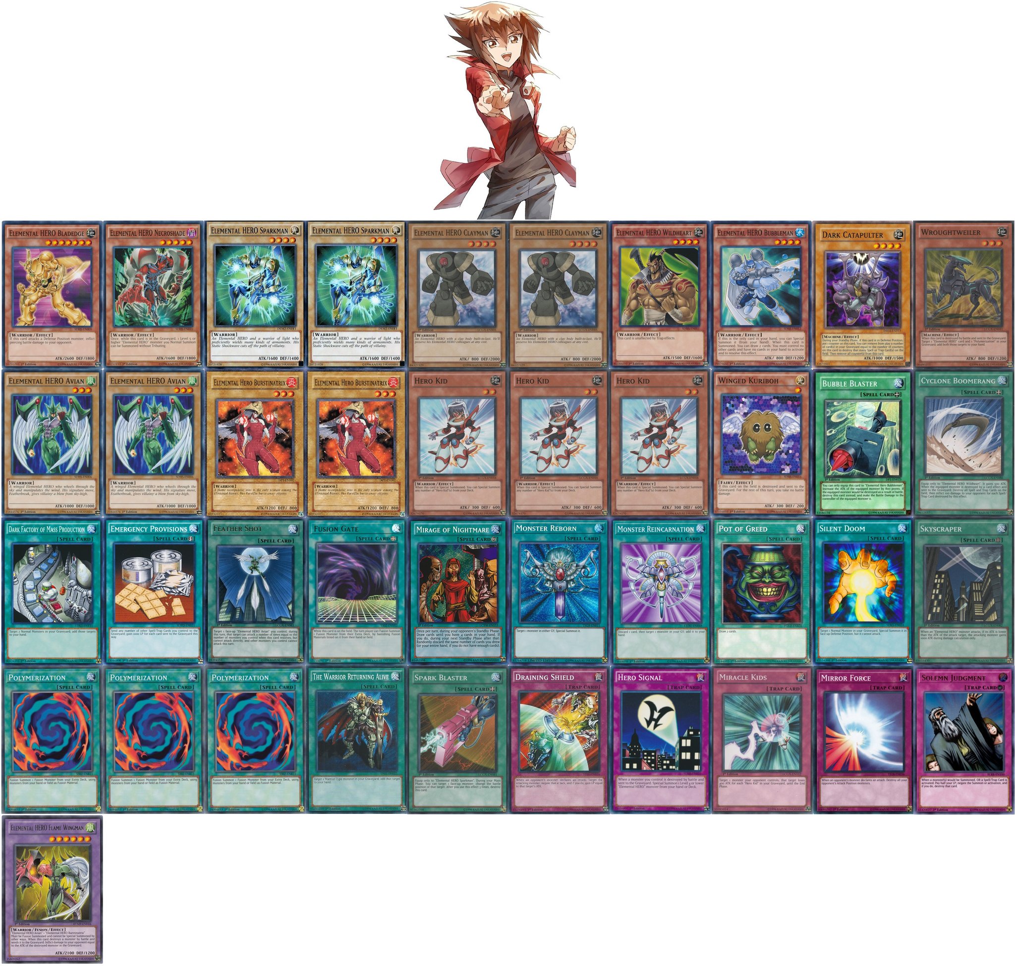 “Jaden Yuki - Entry Test Deck #yugioh #anime #tcg #yugiohtcg #ygo #nerds #c...