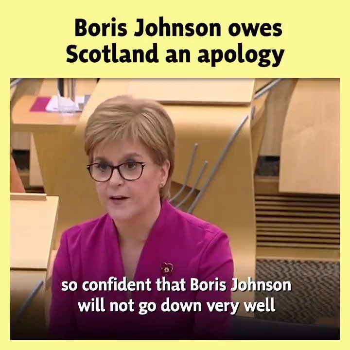 The SNP (@theSNP) on Twitter photo 2019-11-07 15:00:00 π΄σ §σ ’σ ³σ £σ ΄σ Ώ Boris Johnson is the prime architect of Brexit & the utter shambles it has become. He owes Scotland an apology today, not a fleeting visit. π³οΈ A vote for the SNP in this election, is a vote to escape Brexit & to put Scotlands future in Scotlands hands β not Boris Johnsons. π΄σ §σ ’σ ³σ £σ ΄σ Ώ Boris Johnson is the prime architect of Brexit & the utter shambles it has become. He owes Scotland an apology today, not a fleeting visit. π³οΈ A vote for the SNP in this election, is a vote to escape Brexit & to put Scotlands future in Scotlands hands β not Boris Johnsons.