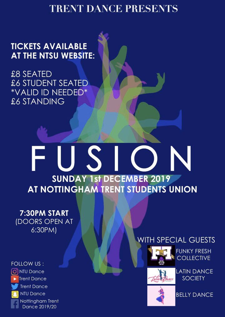 🎉FUSION TICKETS NOW LIVE🎉 Please come &amp; support Trent Dance 🕺🏻🥳💖 trentstudents.org/events/fusion/…