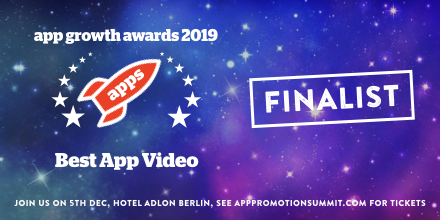 apppromotion's tweet photo. Well done to our finalists 🏅 in the 'Best App Video' category in the App Growth Awards 2019

@GameChangerSF @lovoo
@peaknet @SixtUK @yellowheadinc 

See them here https://t.co/IeFilWkIJ2

#appgrowthawards #mobile #apps https://t.co/gzXpSS7zfH