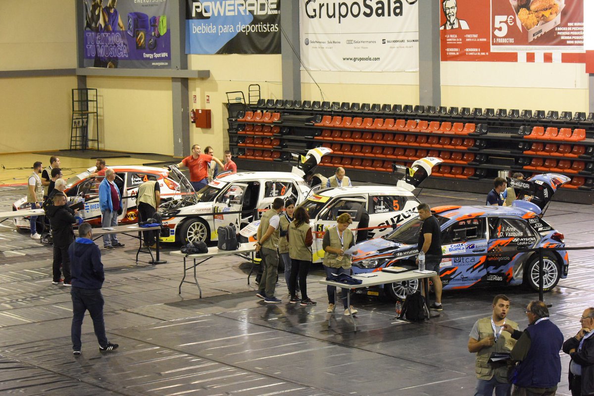 rallyelanucia's tweet image. 📸 imagenes de las verificaciones en @CDCamiloCano de @LaNuciaES #RallyeLaNucia #CERATerraMundis @CERA_RFEdA