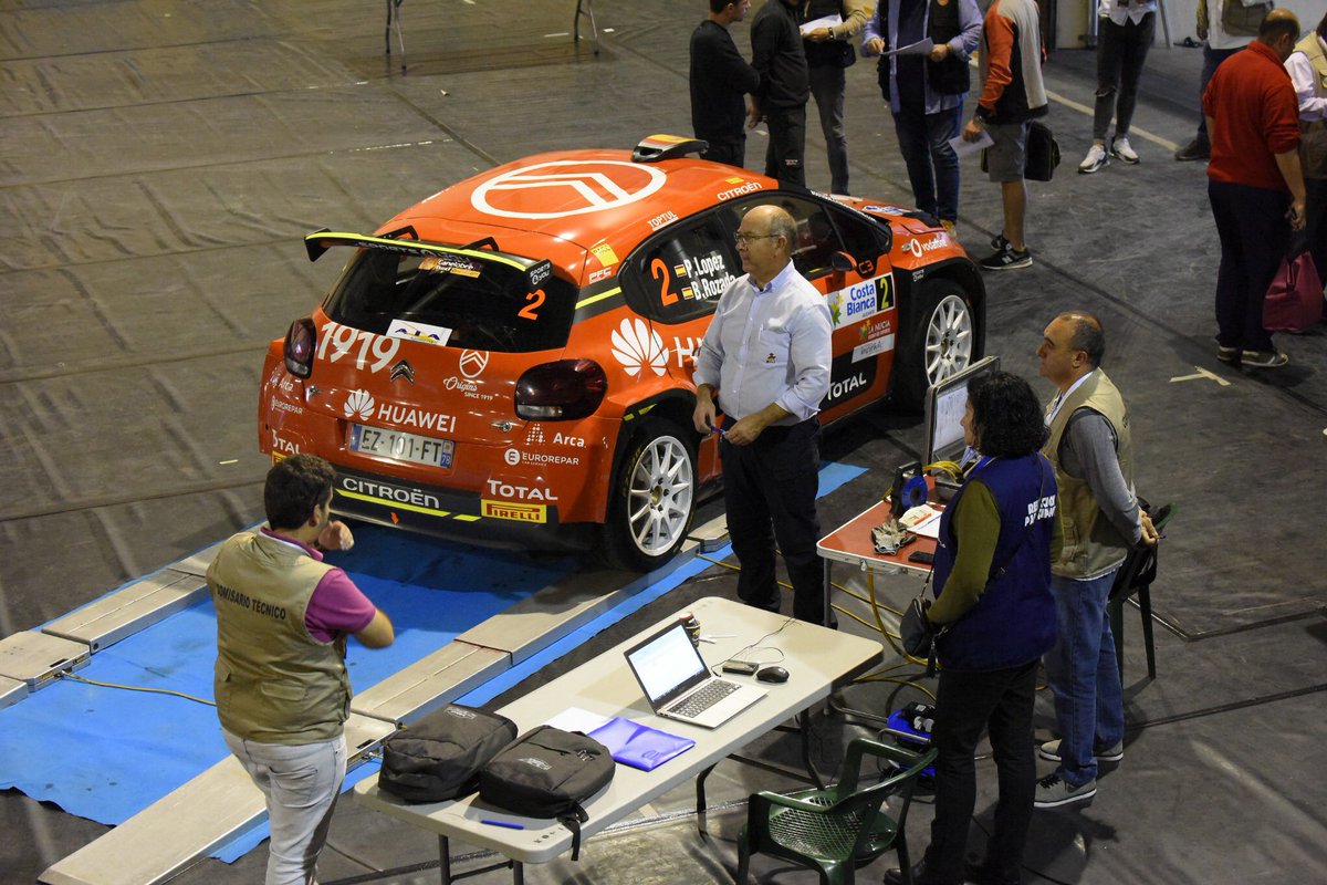 rallyelanucia's tweet image. 📸 imagenes de las verificaciones en @CDCamiloCano de @LaNuciaES #RallyeLaNucia #CERATerraMundis @CERA_RFEdA