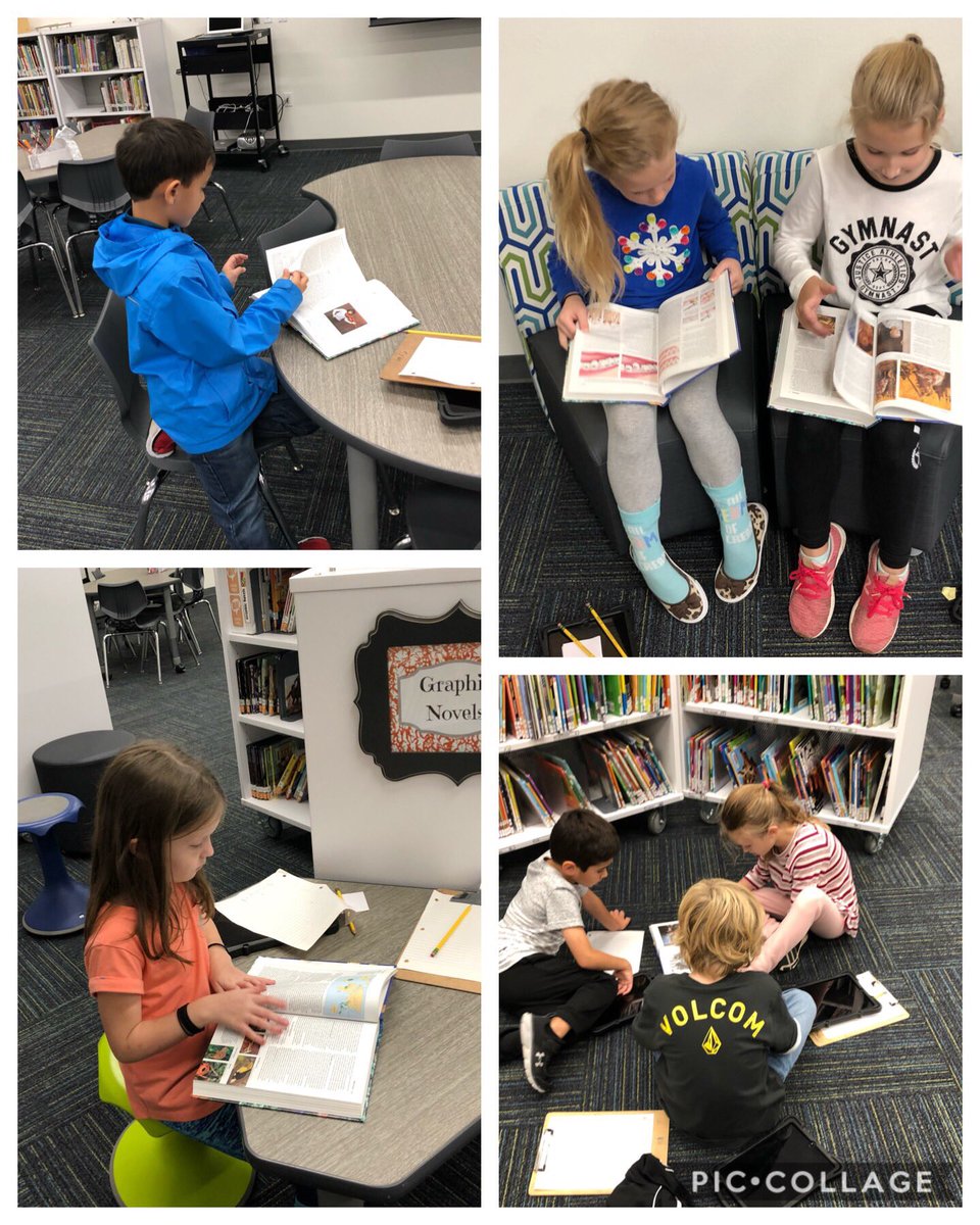 Ss put research skills to the test as and tried encyclopedias for research today! “I’m so glad I didn’t go to school in the olden days!” “I found Abraham Lincoln’s wife, but where are the leopards???” How things have changed! #gcisdhumanities #gcisdaspire <a href="/GHESGators/">Glenhope Elementary</a>