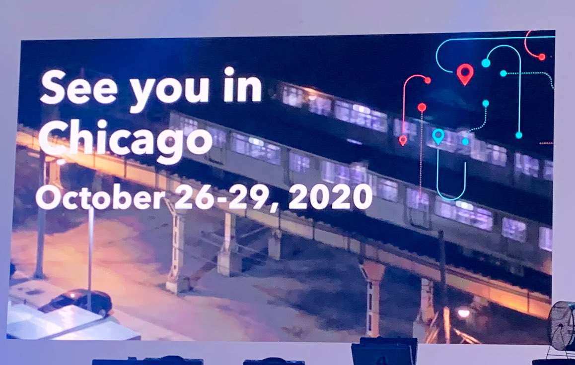 #SitecoreSYM #SitecoreSYM2020 at CHICAGO. First tweet for 2020. 🙂🙂