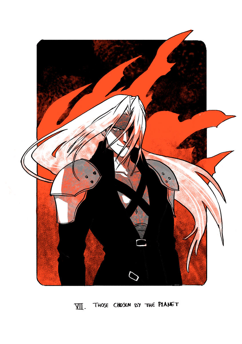 7th day - Those Chosen by the Planet #huevember2019  #FinalFantasyVII