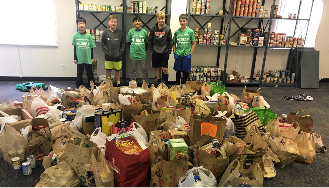 Our “Stuff the Pantry” drive for Bryant ES was a big success! Great job, Timber Ridge Student Council! #wolfpackPRIDE! #ThanksForGiving @trwolfpack