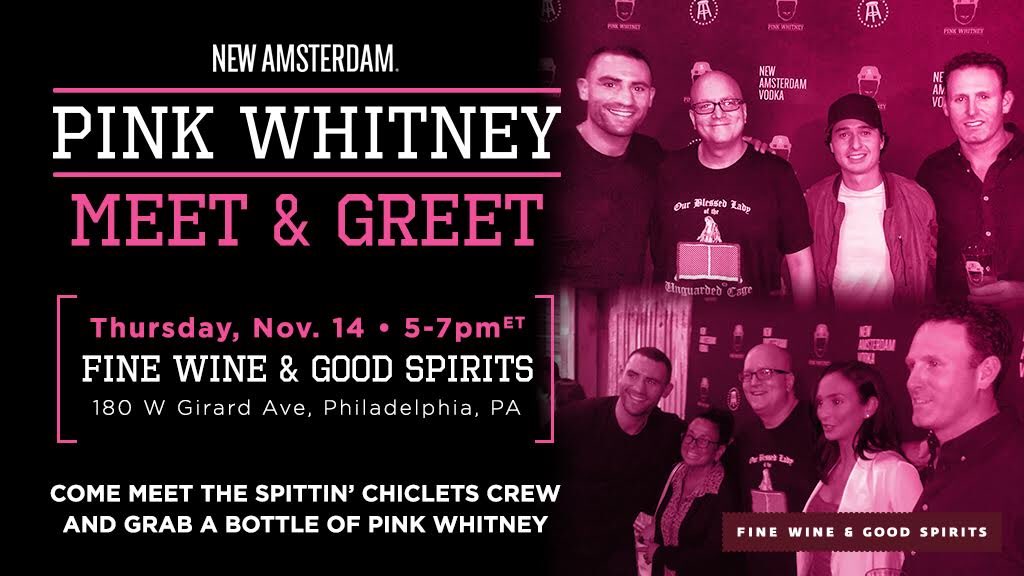 Pink Whitney on Twitter "PHILLY Lets party. Date Thursday, Nov 14