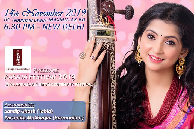 Singer_kaushiki's tweet photo. #UpcomingConcert
#NewDelhi #RasajaFoundation
Presents #RasajaFestival2019
#JayaAppasamyBirthCentenaryFestival
#Accompanists
@BlastingHands #ParomitaMukherjee
#Indian #Classical #Music #Live #UpcomingPerformance
#KaushikiChakrabortyLive #Concert #Event https://t.co/gZ3IpRjBME