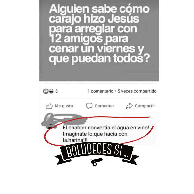 Colaboración: Ignacio #boludeces #si #jeus #amigos