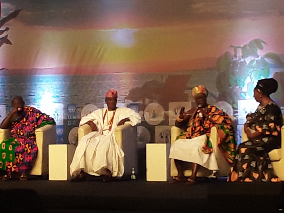 AdhiamboKE's tweet image. Queen Mother in the house. She rocks! #HighLevelDialogueGH