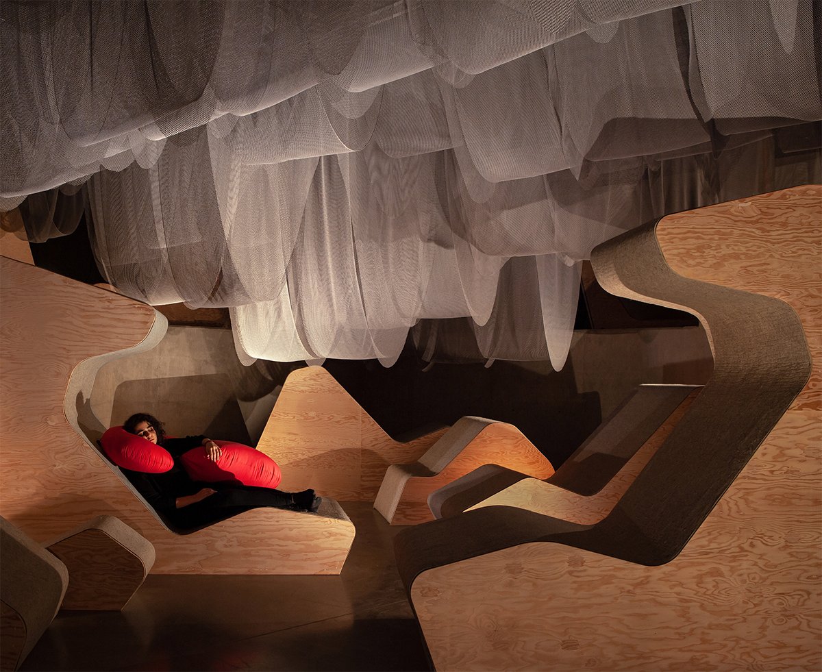 UofTDaniels's tweet photo. TONIGHT: Be among the first to experience the "loungescape" that is part of #UofTDaniels' #NewCircadia exhibition: https://t.co/pmD9fovXRR
7:30pm Nov. 1 #OneSpadina #DarkZone #ArchitectureAndDesignGallery https://t.co/hUOJG3lU8r