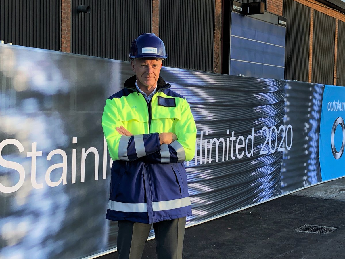Outokumpu On Twitter The Mill In Fagersta Together With Our Wire Rod Mill In Sheffield Makes Outokumpu A Leading Stainless Steel Wire Rod And Wire Producer In The World Says Outokumpu Ceo