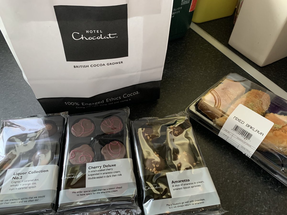 MikeW_DLead's tweet photo. So, counsellor told me my homework this week is to be nice to myself. What d’ya think? 😁 #metime #Hotel_Chocolat https://t.co/lzPHhv2Ate