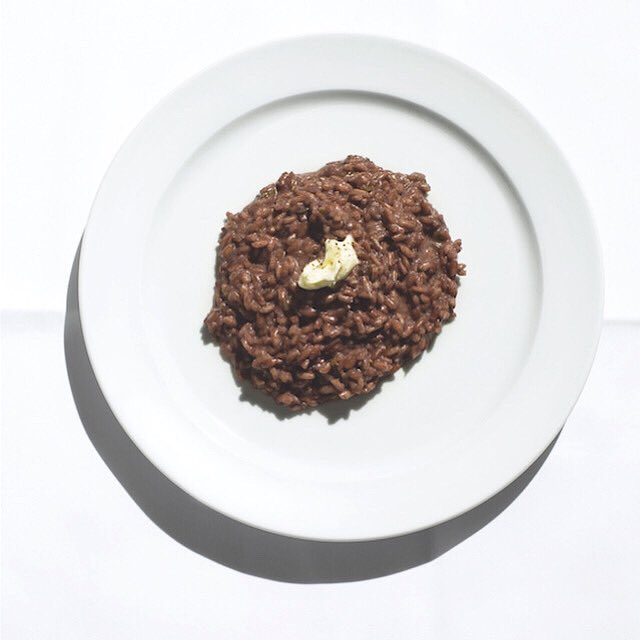 Risotto Amarone di Valpolicella. Recipe available in our River Cafe 30 cookbook.