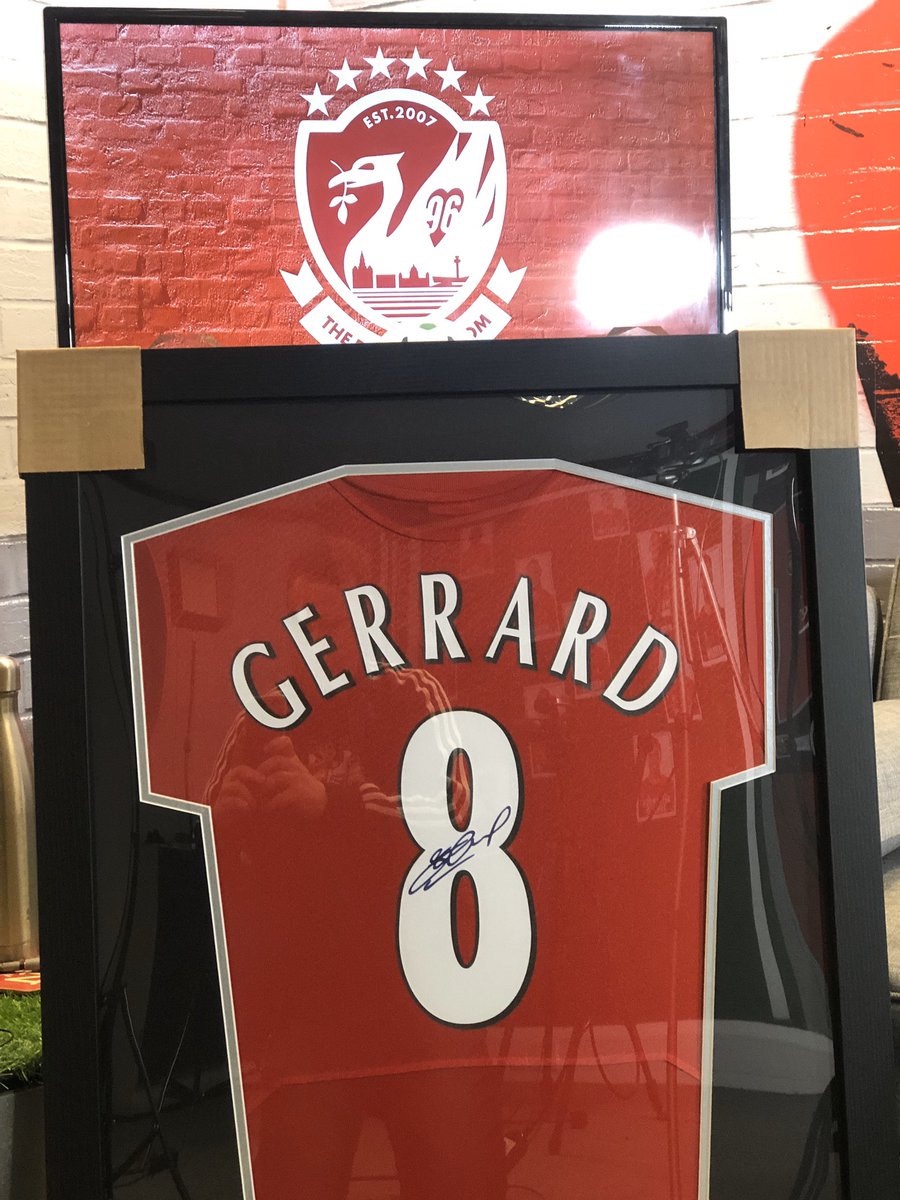 RMTVWomensPod's tweet photo. Competition!! 

For your chance to win this signed Steven Gerrard framed shirt, complete with certificate of authentication;

Follow @RMTVWomensPod
Follow @a1memorabilia
Comment ‘SG8’
RT this tweet!

Comp ends Sunday 17th November!

Good luck! https://t.co/3MhpkEIoPn