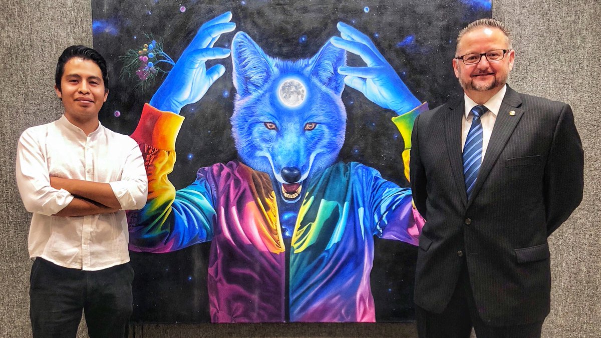 exposición "ocaso" en el consulado de México en el Paso, Texas