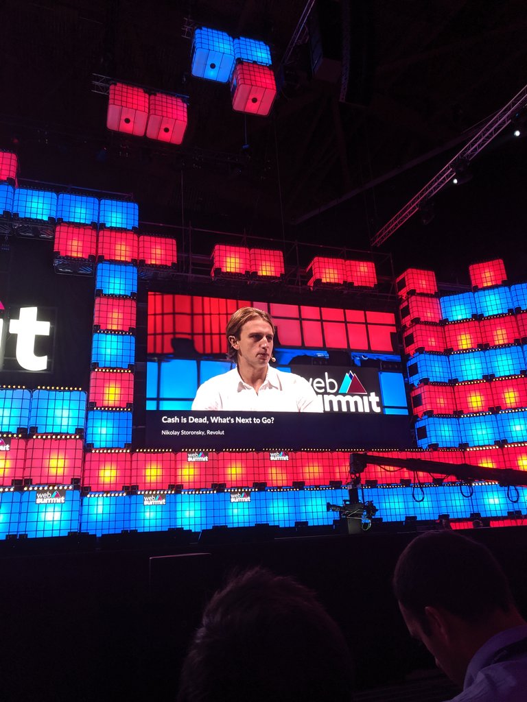 Is cash dead? With Nikolay Storonsky from @RevolutApp #WebSummit #WebSummit19 <a href="/MewsSystems/">Mews</a>