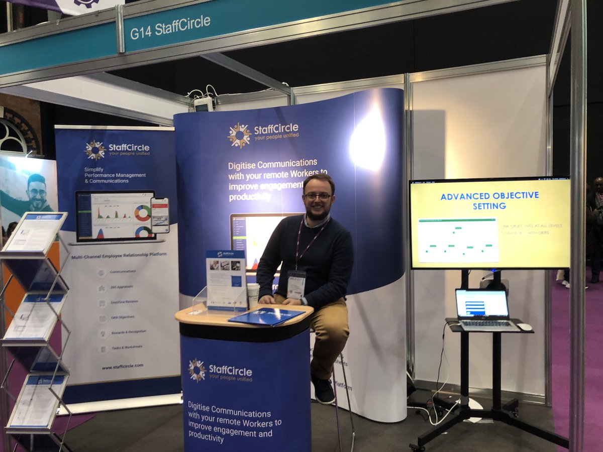 markseemann's tweet photo. @staffcircle had a great event at #CIPDACE showing how to #engage and reward remote teams https://t.co/1uPJCCIdIA