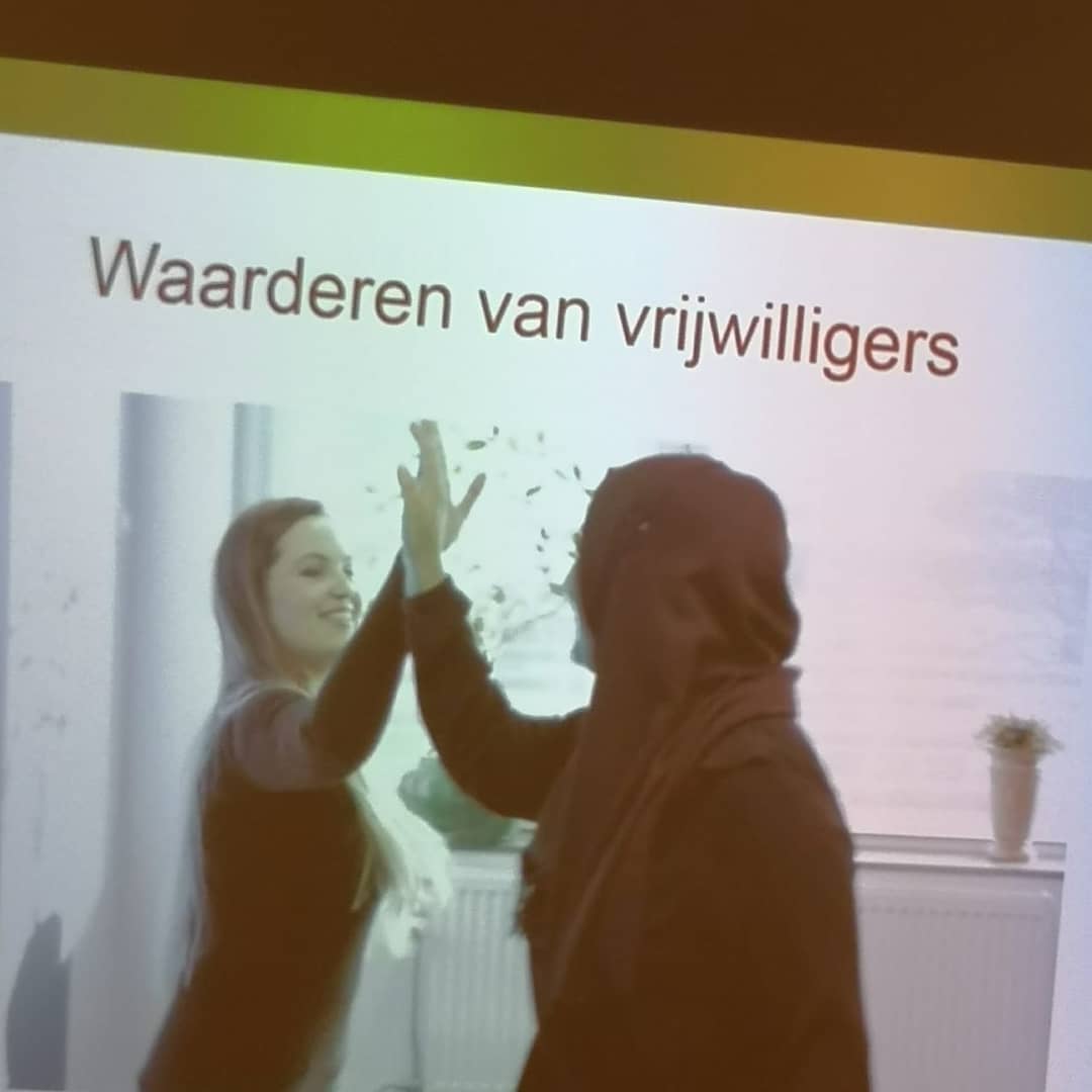Deelgenomen aan een super leuke training 'waarderen van vrijwilligers' bij de <a href="/vcutrecht/">VC Utrecht</a>