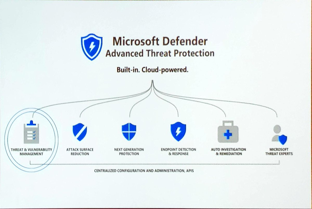 PatrickKalinows's tweet image. Security with #MicrosoftDefender #AdvancedThreatProtection on day 4 of an awesome #MSIgnite2019 in Orlando, Florida by @djteller, @ConfigMgrDogs, Deepak Manohar and Dave Love ! Thanks to #Cegeka !