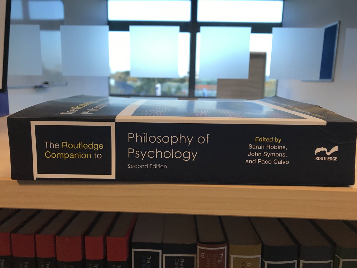 anthonyjbruce's tweet image. Ten years ago we published the first edition, ten years later it's all grown up, with six new chapters. Big shout out to @johnfsymons and Paco Calvo who were there when it was a baby, Sarah Robins for making the sequel happen @Routledge_Phil @ku_philosophy routledge.com/The-Routledge-…