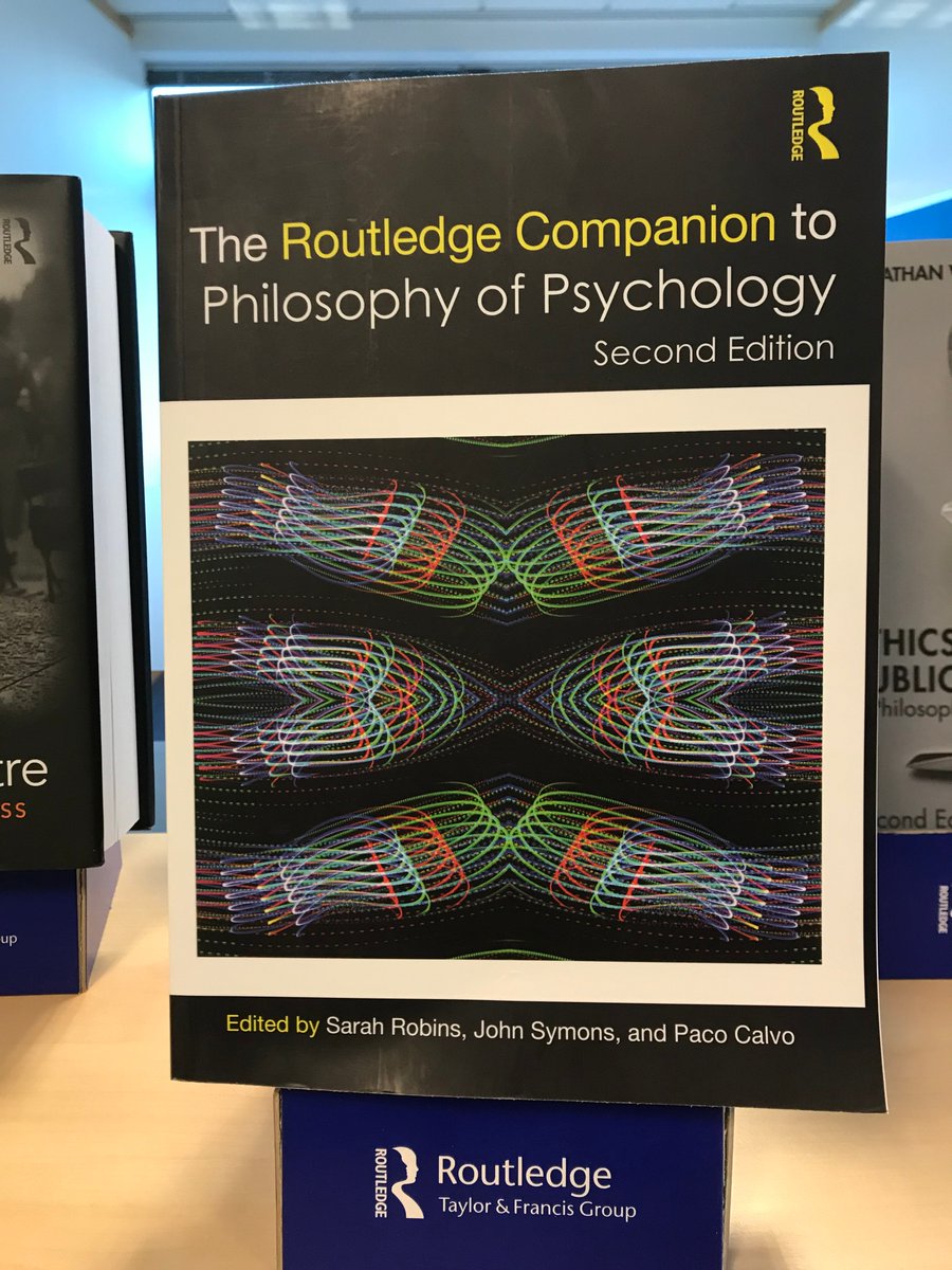 anthonyjbruce's tweet image. Ten years ago we published the first edition, ten years later it's all grown up, with six new chapters. Big shout out to @johnfsymons and Paco Calvo who were there when it was a baby, Sarah Robins for making the sequel happen @Routledge_Phil @ku_philosophy routledge.com/The-Routledge-…