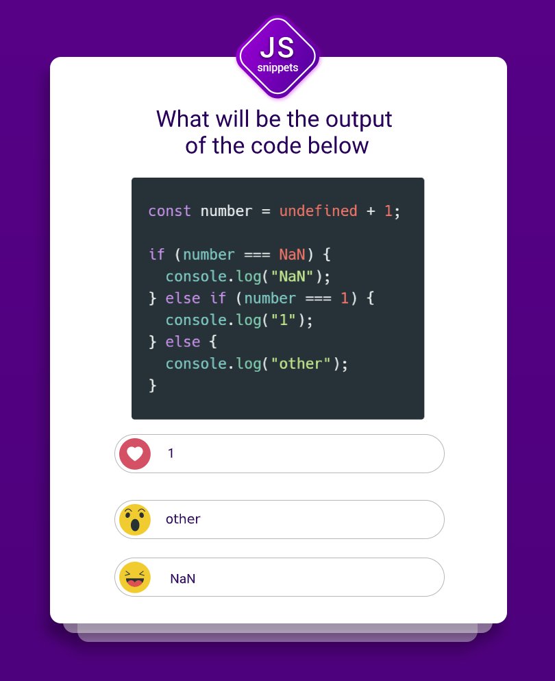 SnippetsJs's tweet image. Thursday! It's quiz time!
Good luck 💯 !!
#quiz #JSsnippet #weeklyquiz
Follow us -
Github - github.com/JSsnippets/Jav…
Linkedin - linkedin.com/company/293420…