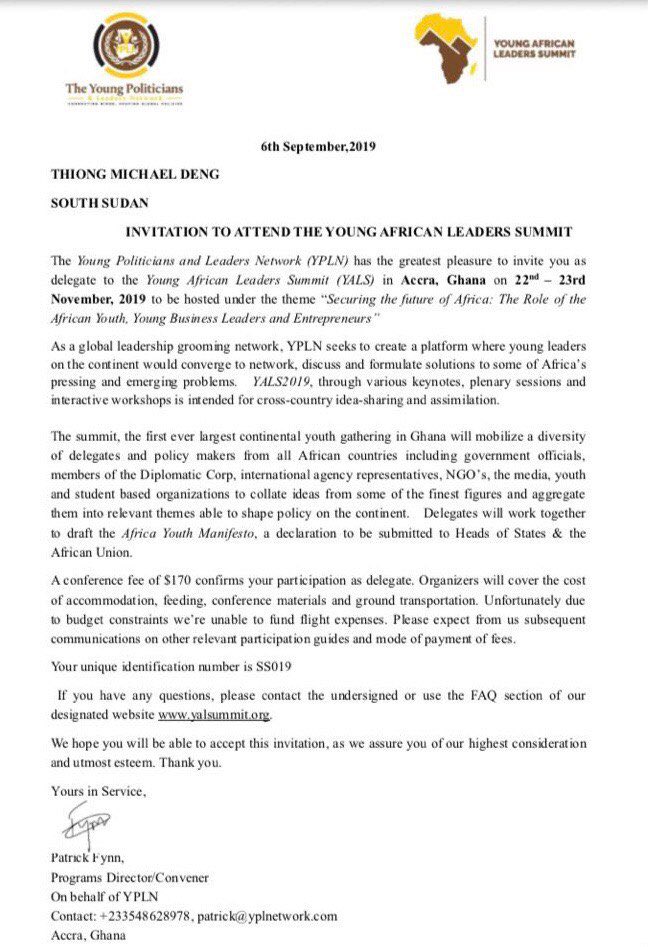 ngundeng4's tweet photo. Have been invited to represent @eatBCH_SS at young African leaders summit!your generous help BCH community !flight cost $900 plus conference fees $170 a total of $1070! @cgcardona @zquestz @BitcoinCom  @BitcoinBCHNews @BitcoinBCHcom @BitcoinCashCity @BitcoinTribe @toomuch72🙏 https://t.co/IKbC9ngyC6