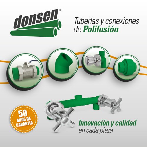 En <a href="/donsenppr/">Donsen PPR</a> te ofrece productos duraderos.

La resistencia al desgaste de nuestros productos permite obtener altas velocidades de agua sin problemas de erosión.