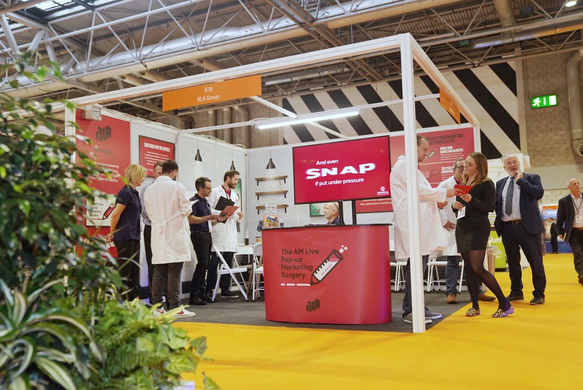 Thanks for having us! Our Automotive Marketing Physicians have now closed up our pop-up surgery, but head over to our site if you'd like to get in touch...
rla.co.uk

#AMLIVE2019 #untilnexttime #automotive #thefutureofmobility