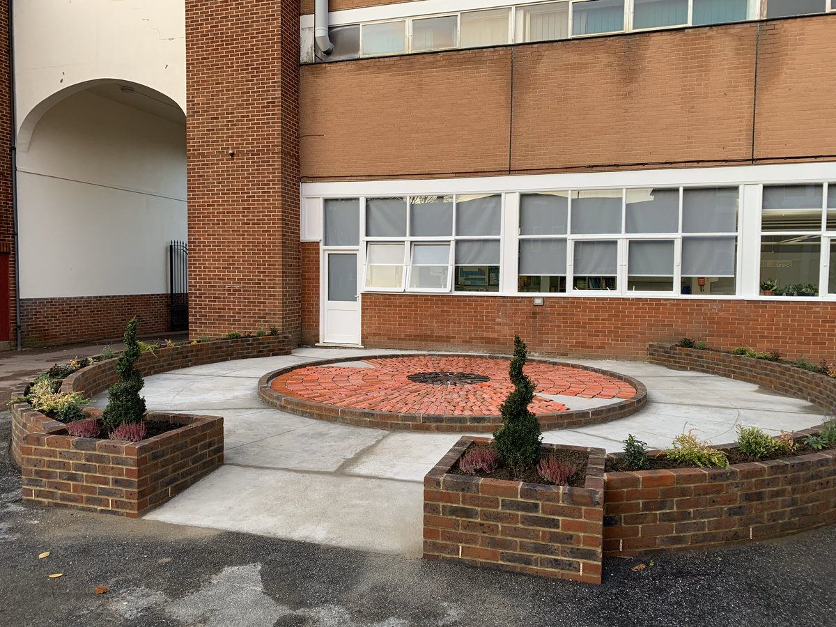 The Kent College Peace Garden is almost finished!