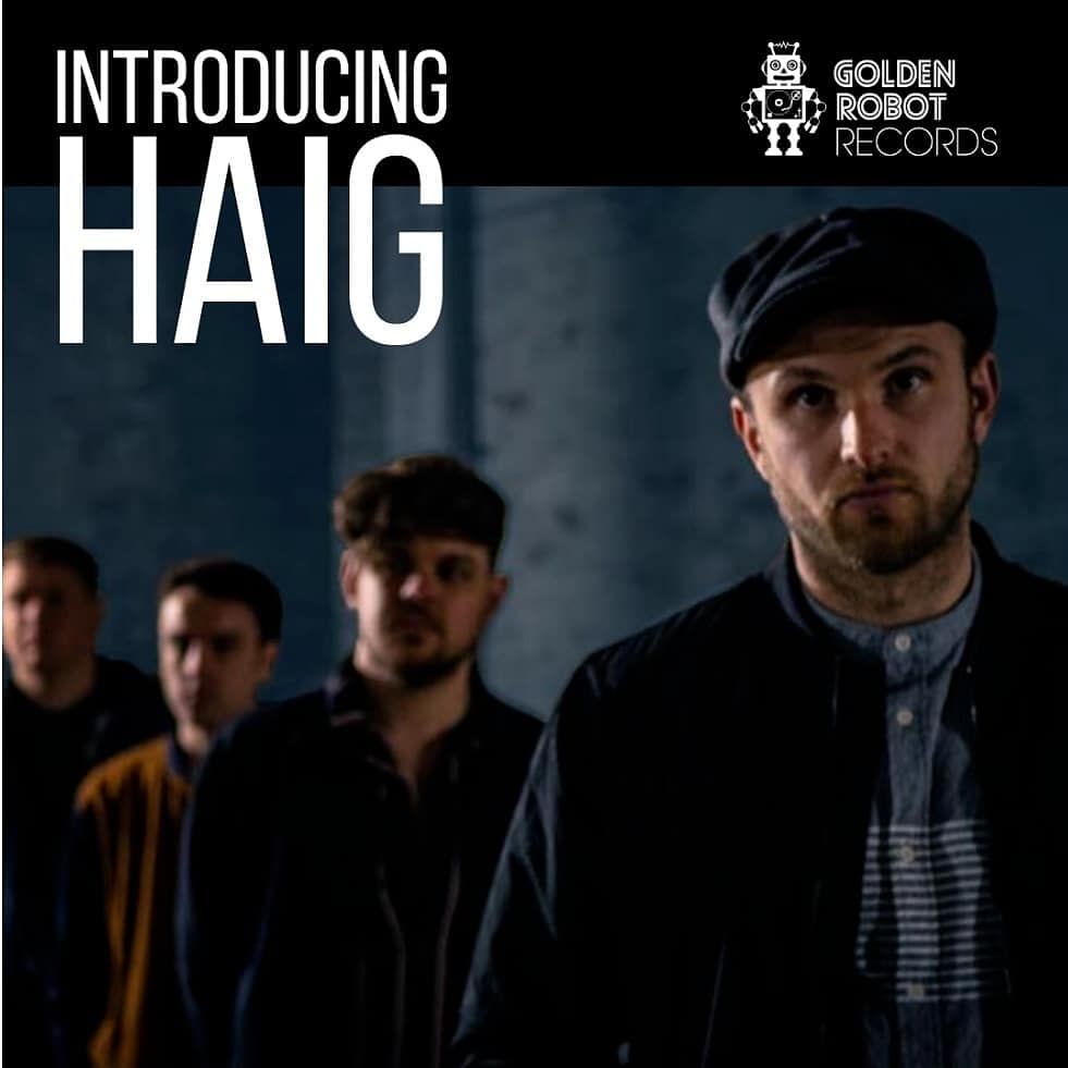 ■ANNOUNCEMENT■ HAiG started as a band only but a few months ago but as a lot of u know we've all been in bands grafting for the last 10 years or so. Now we're happy to announce that we have signed on the dotted line with worldwide label @GoldenRobotRcds ✌✌ onwards n upwards