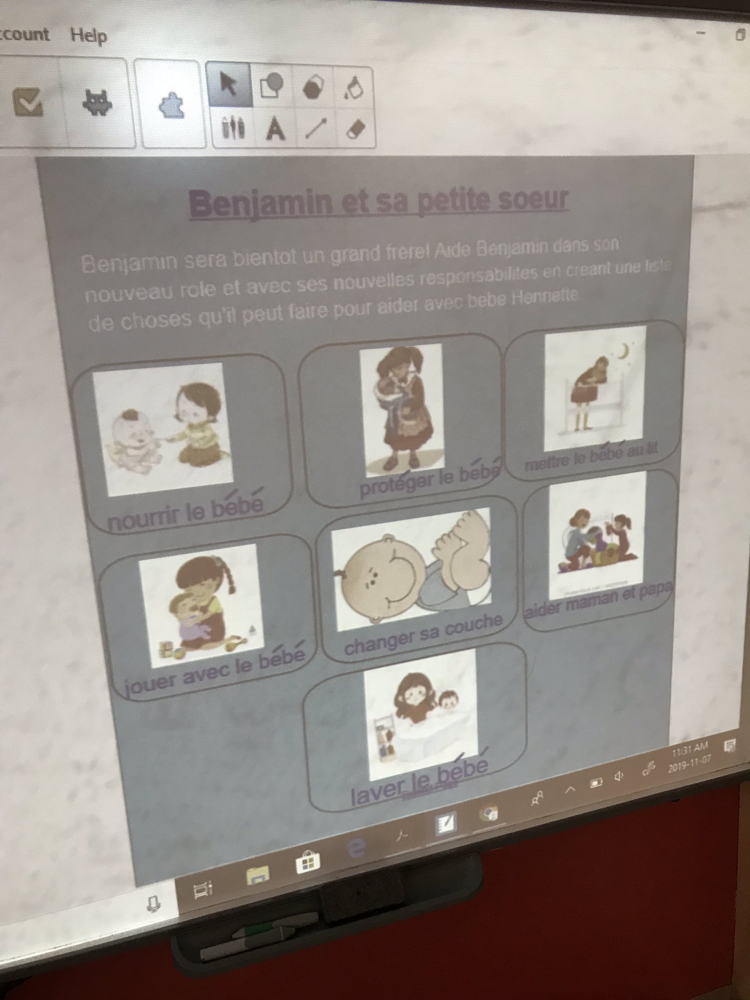 Mme Bruni After Reading Benjamin Et Sa Petite Sœur Gr 1s Made A List Of Responsibilities To Help Benjamin In His New Role As A Big Brother Beau Travail Mme Bruni After Reading Benjamin Et Sa Petite Sœur Gr 1s Made A List Of Responsibilities To Help Benjamin In His New Role As A Big Brother Beau Travail