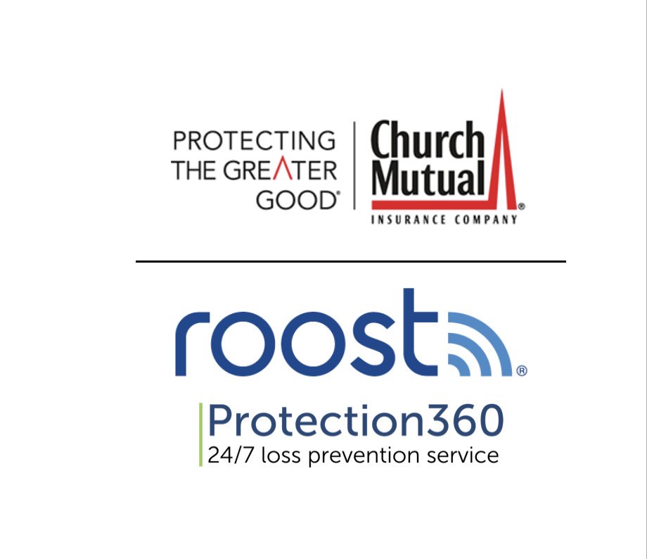 Roost has partnered with Church Mutual Insurance Company, the largest insurer of religious institutions in the US. They are the first commercial insurance company to provide their policyholders with Roost’s Protection360 Service. 
PR: getroost.com/roost-announce…