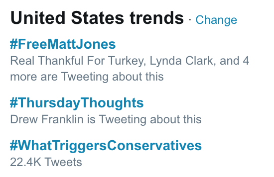 MrsTylerKSR's tweet photo. We did it! #FreeMattJones https://t.co/KOoJGjLuVT