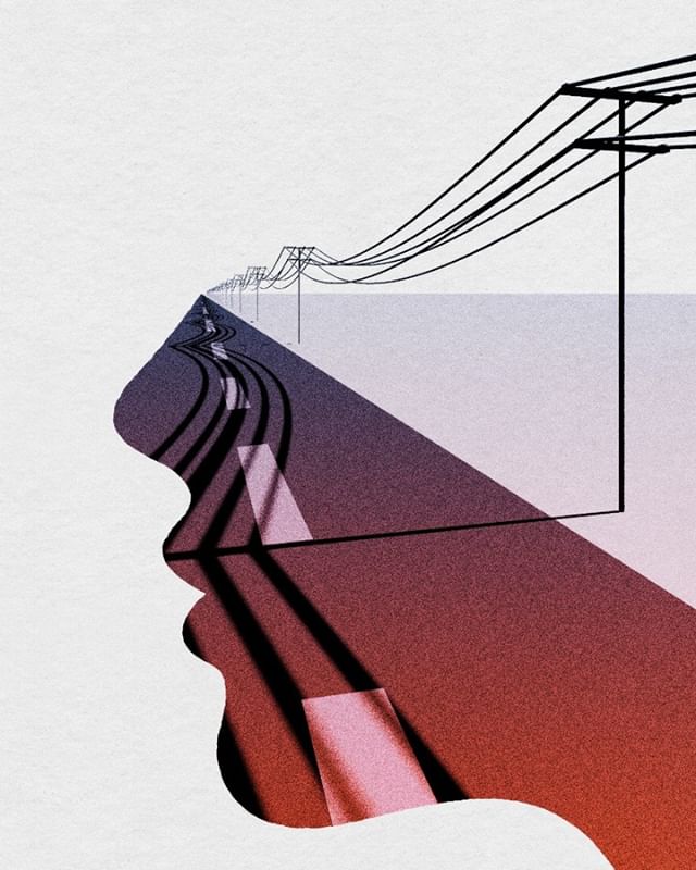 Rejected concept for slot illustration - book review of 'Sarah Jane' by James Sallis. #editorialillustration #graphicdesign #illustration instagram.com/p/B4kktj-hhNE/