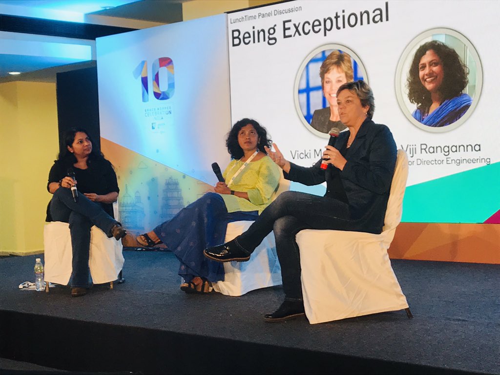 “Diversity is about bringing everyone into the table and making every voice heard.” - Vicki Mealer-Burke, Chief Diversity Officer and Vice President, Qualcomm at #GHCI2019. #QAtGHCI2019 #WeWill