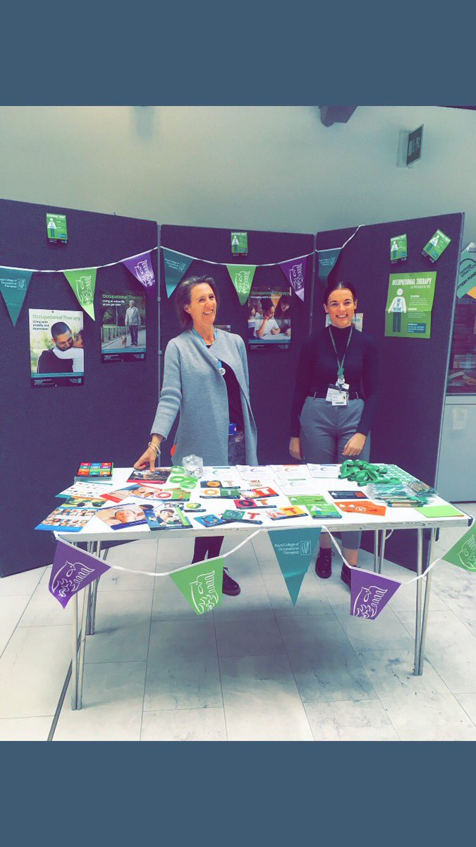 totalbexs's tweet photo. Great day on placement celebrating OT week. What a wonderful &amp; truly inspiring profession. #OccupationalTherapyWeek #OTWeek2019 @OT_UEA @theRCOT  @UEA_Health https://t.co/0iKaUoTEyf