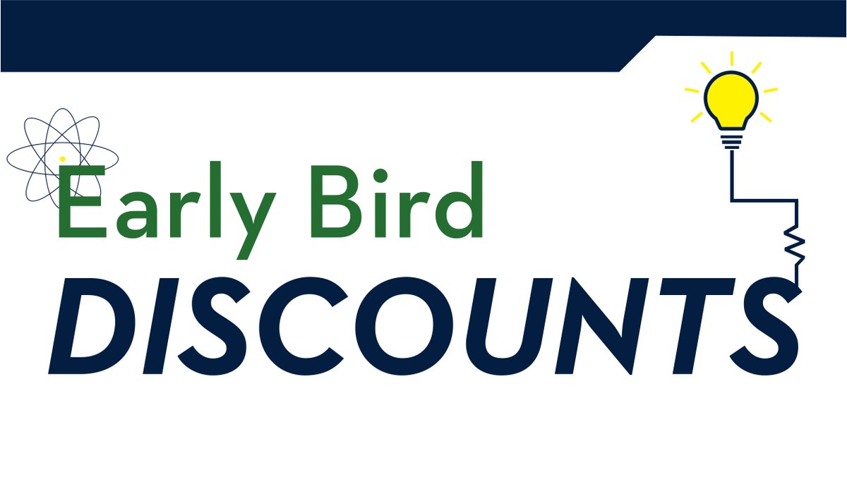 Calling all early birds! There is still time to save! Check out GeorgiaSouthern.edu/conted/stemcon… and register before Nov 14 to get a reduced registration rate for the 2020 Interdisciplinary STEM Teaching &amp; Learning Conference!  #STEM2020 #Discounts