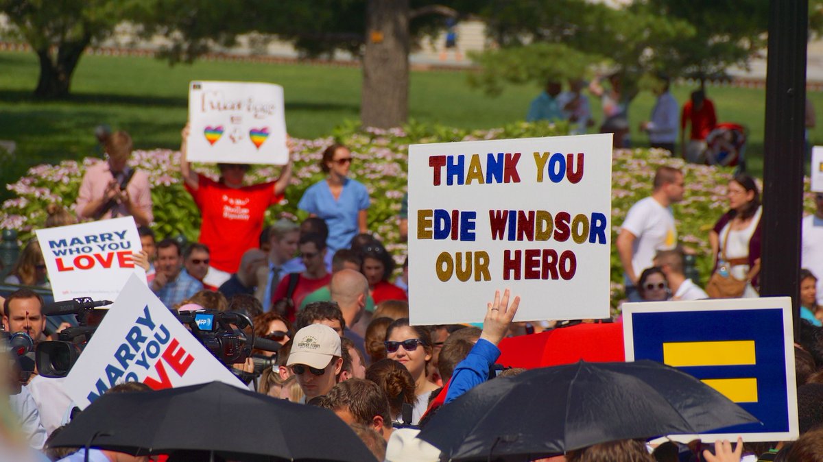 Curve acknowledges our heros and activists: @TheEdithWindsor was required to pay $363,053 in federal estate taxes on her inheritance of her wife's estate. She was the lead plaintiff in the 2013 Supreme Court e USA v. Windsor. #Marriageequality  #curvemag #lesbianactivists