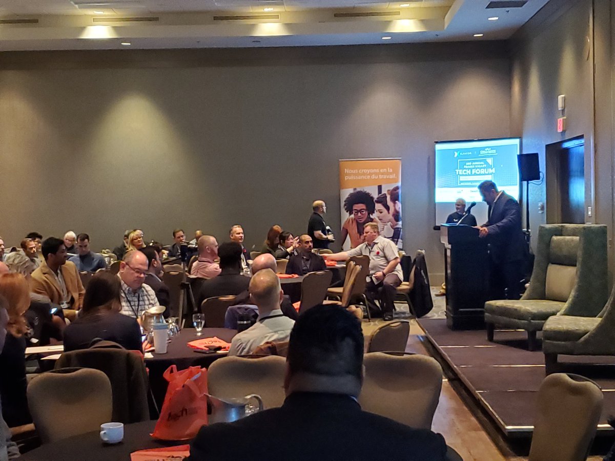 DarrellEllens's tweet image. #FVTechForum is very diversified.