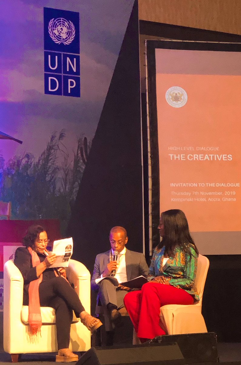 DeAissata's tweet image. Our culture is our heritage! Supporting Africans to tell Africa Stories - #HighLevelDialogueGH - The Creatives #SDGs #NextGenUNDP
