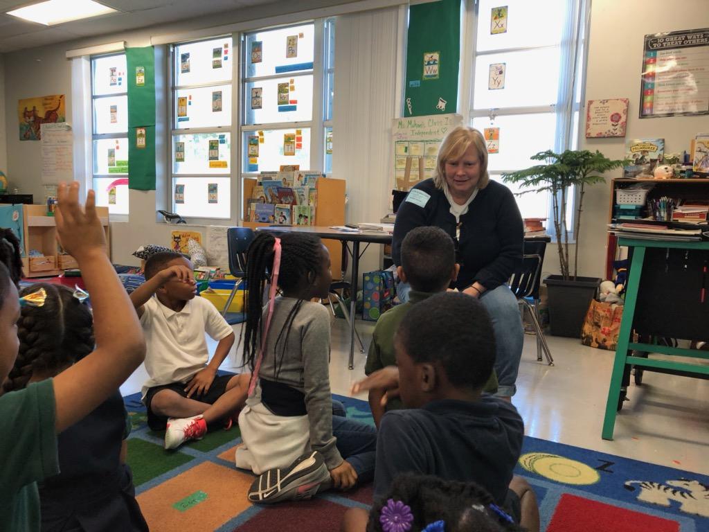 We are participating in Read For the Record in the media center and in classrooms today! #ThankYouOmu! #ReadfortheRecord #JumpStart