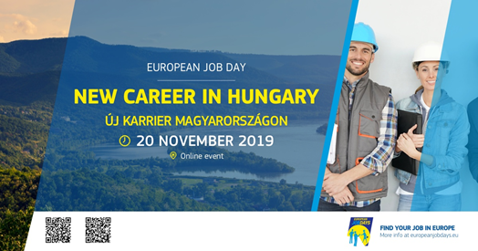 EURESJob's tweet image. Come and #WorkinHungary! 🇭🇺

The &apos;New Career in Hungary&apos; online job day is taking place on 20 November 🤝

There are opportunities in 👩‍💻 IT, 🏦 finance, ⚙️ engineering &amp;amp; more!

Register now ➡️ europeanjobdays.eu/en/events/New-…

#EURESjobs #EUmovers