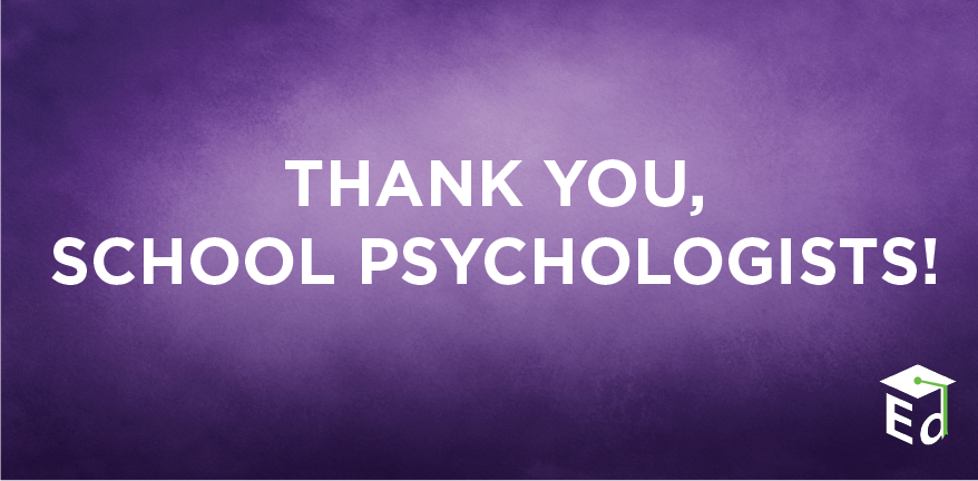 usedgov's tweet photo. Thank you, school psychologists, for being constant advocates for students and building connections between schools, families, and communities. #SPAW2019 https://t.co/eQHkP5uOlz