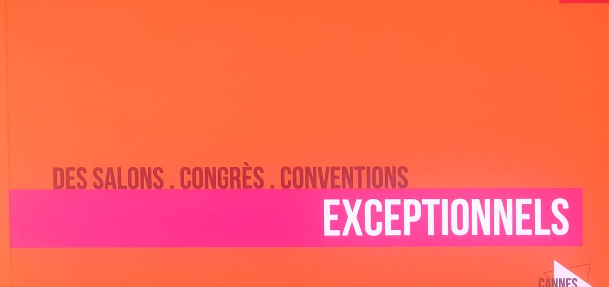 pesce_agostino's tweet image. #Cannes ? Des salons, des congrès, des conventions #exceptionnelles ! 307 jrs d’occupation du @CannesPalais