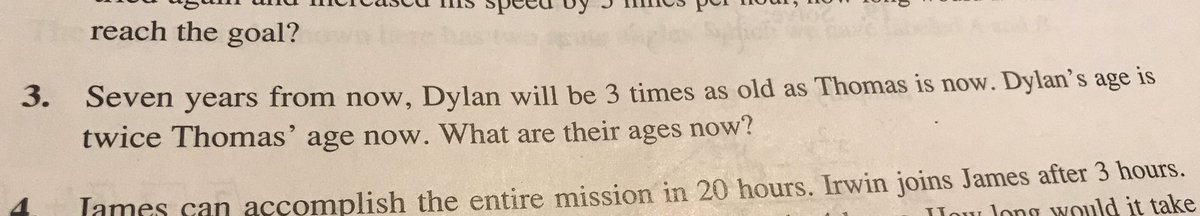 When Dylan and Thomas show up in your math