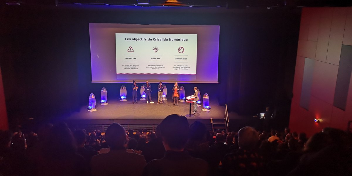 Stéphanie Maros (@stephaniemaros) on Twitter photo En direct du @DiapasonRennes pour la soirée Crisalide numérique avec la <a href="/CCI_35/">CCI Ille-et-Vilaine 🇫🇷🇪🇺</a>. Impatiente de découvrir les Lauréats ! En direct du @DiapasonRennes pour la soirée Crisalide numérique avec la <a href="/CCI_35/">CCI Ille-et-Vilaine 🇫🇷🇪🇺</a>. Impatiente de découvrir les Lauréats !